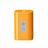 Pompe à vide et gonfleur double cylindre à double usage 12V 30W 1200mAh rechargeable pour sac de compression et matelas gonflable