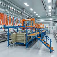 Machine de galvanoplastie au chrome, cuivre et autres métaux, pour la production de revêtements électrolytiques