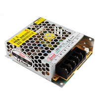 Fuente de Alimentación AC-DC Wanptek LRS-50-12 Más Vendida, 12V 4A 50W, Salida Única, CE ISO, para Aplicaciones de la Industria LED