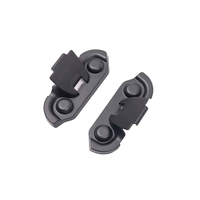 Yifeng pour Land Cruiser 250 LC250 Prado 2024-2026 Cache-vis de loquet de hayon, garniture de protection de charnière, accessoires intérieurs en ABS