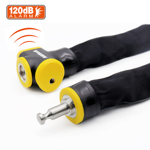 Offre Spéciale <span class=keywords><strong>kryptonite</strong></span> vélo serrure d'alarme en acier inoxydable alarme chaîne chaîne de vélo serrure moto serrure d'alarme - Product Image 3