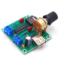 Carte d'amplificateur stéréo CM2038 5Wx2 canaux, module fini haute-fidélité, alimentation USB 5V DC, contrôle du volume