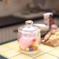 Miniature de pot alimentaire, modèle réduit 1:12, pot de rangement pour maison de poupée, ornement de cuisine, petit outil de bricolage