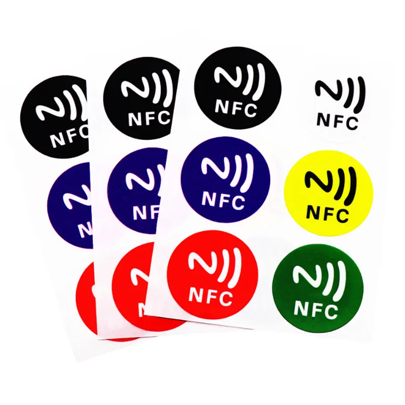 직접 수동 맞춤형 스티커 Rfid NFC 태그 라벨 티켓 식별 등