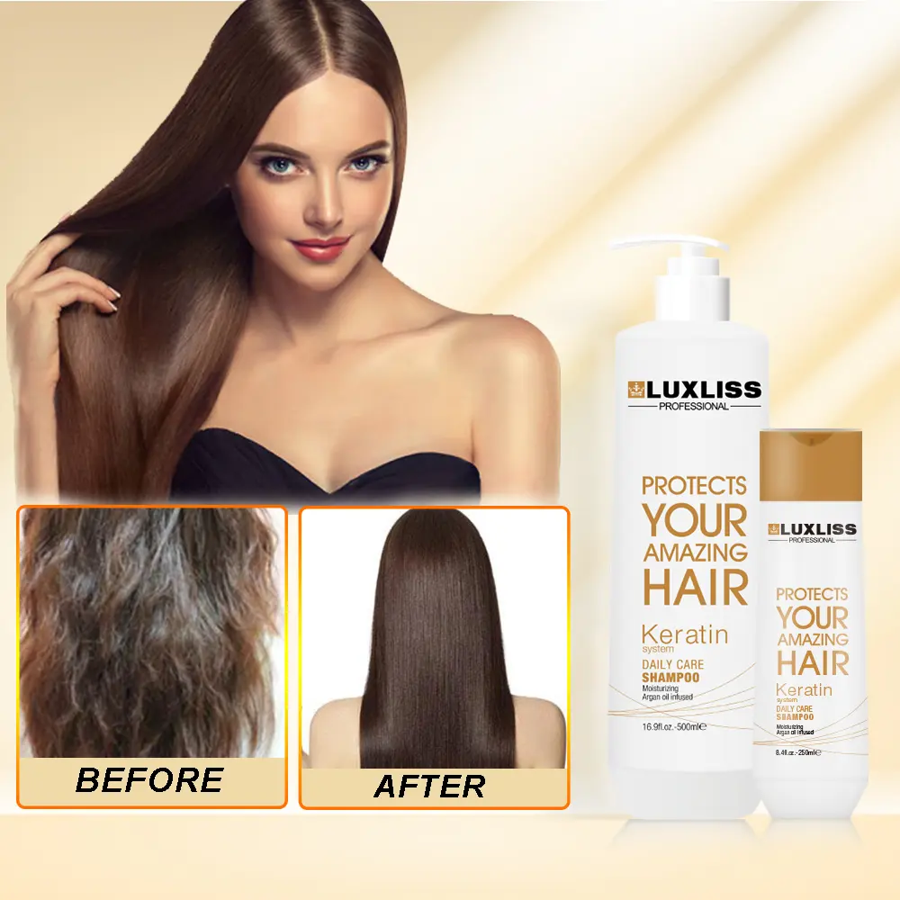 Luxliss Queratina Cabelo Tratamento 4% Formaldeído Para Alisador De Cabelo Creme Colágeno De Cabelo Tratamento De Proteína De Amino