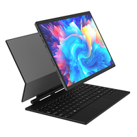 Nouveau design d'ordinateur portable 14 pouces Intel N95 écran tactile 2 en 1 tablette ordinateurs portables Win11 Pro avec clavier de commande magnétique suspendu en option