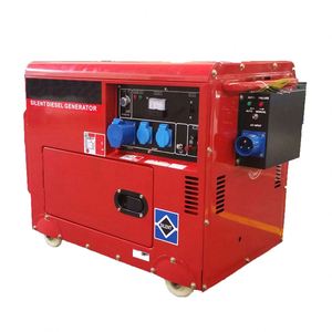 Silent Type 10kVA Three-Phase Diesel <b>Generator</b> for Home Use 240V Rated Voltage - Product Image 6