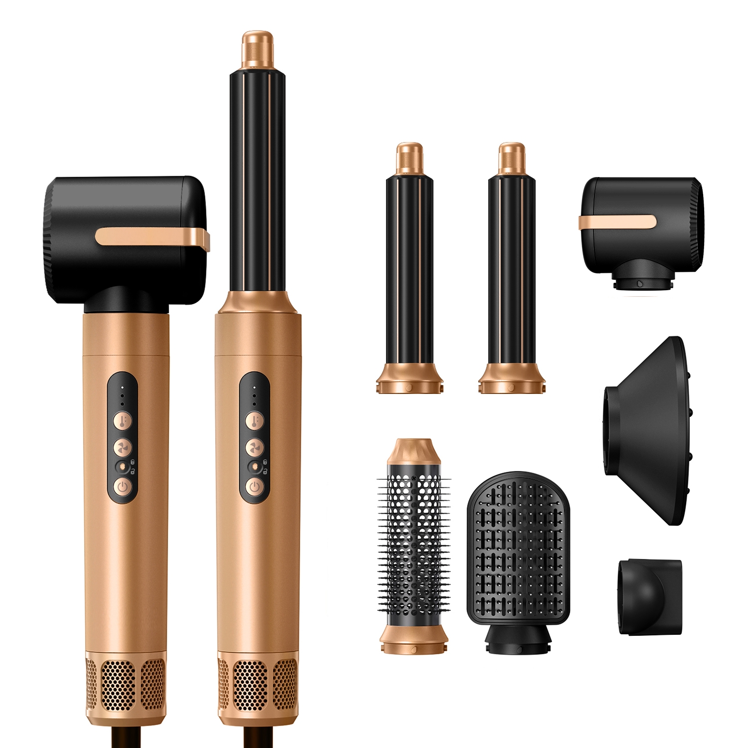 7in1 ヘアメイク用品 ヘアドライヤー ブラシなど Amazon.com: 7 in 1