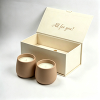 Boîtes cosmétiques en carton rigide avec fermeture magnétique, impression personnalisée et accessoires, design de boîte cadeau