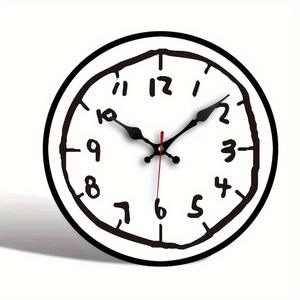 Hot Selling New 12 Inch Simple and Fashionable Wall <strong>Clock</strong> Suitable for Home, Living Room, Bedroom Decoration Quartz <strong>Clock</strong> - Product Image 6