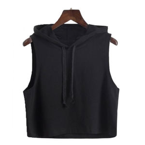 New Stylish 100% Cotton <b>Sleeveless</b> Zipper-Up <b>Men's</b> <b>Hoodie</b> Regular Fit Custom Anti Wrinkle Autumn Fleece Plain Dyed Digital - Product Image 6