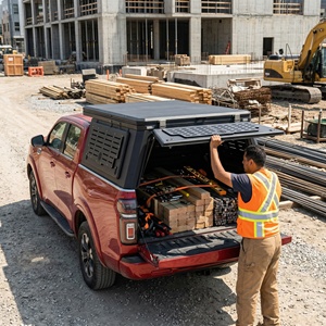 ฝาครอบอลูมิเนียมอัลลอยด์ปลอดภัย XYC สำหรับ Nissan <span class=keywords><strong>NAVARA</strong></span> RX 2015 + <span class=keywords><strong>King</strong></span> <span class=keywords><strong>CAB</strong></span> pickup-ไม่มีการติดตั้งแบบเจาะ - Product Image 6