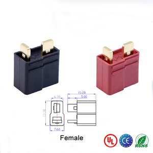 ปลั๊กไฟฟ้าแบบ T-plug รุ่นใหม่ ป้องกันการลื่นไถล Mini Am1015B แบบตัวผู้และตัวเมีย 2 ขา - Product Image 2