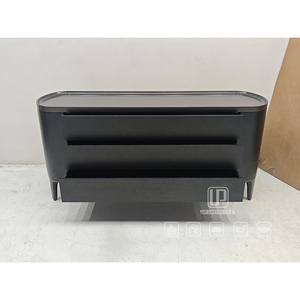 Mueble de TV de Madera de Forma Ovalada para Sala de Estar, Soporte de TV de Madera Negra, Soporte de TV Negro, Uso en Múltiples Escenarios, Precio Competitivo - Product Image 3