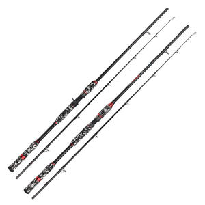 <span class=keywords><strong>Canne</strong></span> à pêche Lei Qiang Rod Set Drum Wheel Droplet Wheel Black Fish XH Super Hard Adjustment Heavy Lei Light Carbon Lure Fishing Rod 1170 - Product Image 1