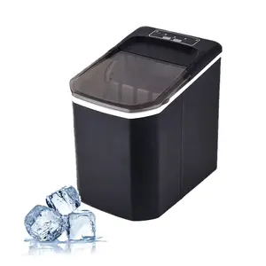 Máquina para hacer hielo Capacidad Comercial mini 15 kg Cubo totalmente automático Salida hogar Personalizado