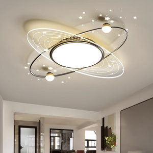 إضاءة سقف فاخرة مبتكرة مع تأثيرات نجمية مناسبة لغرفة النوم وغرفة المعيشة مصباح سقف Led - Product Image 4