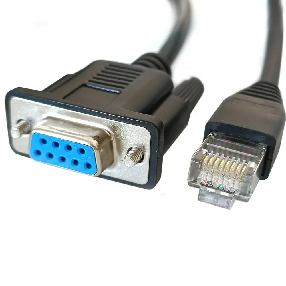 Câble adaptateur DB9 RS232 vers RJ45 pour câble de programmation Allen Bradley PLC AB 1747-PIC SLC501 SLC502 SLC503 DH485 cordon de programme