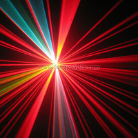 Lumière laser d'animation couleur RVB 1W pour utilisation sur scène
