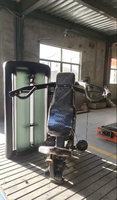 Appareil de musculation multifonctionnel pour salle de sport intérieure, machine à câble à résistance réglable en acier pour la musculation des pectoraux et des épaules