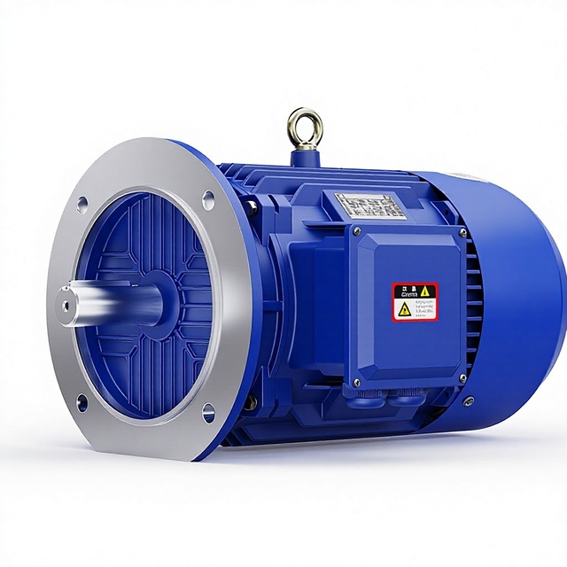Vertical Three-Phase Asynchronous Motor 220V/380V/460V/575V  All-Copper 2.2/3/4/5.5/7.5/11/15/22kW Model YE3-90S-2