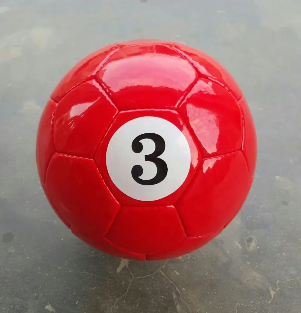 Ballon de football de piscine en jersey, 3d