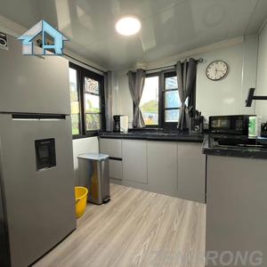 Maisons modulaires extensibles <span class=keywords><strong>de</strong></span> 20 pieds, villas préfabriquées pliables en conteneurs, faible coût d'expédition pour <span class=keywords><strong>la</strong></span> <span class=keywords><strong>location</strong></span> <span class=keywords><strong>de</strong></span> cabanes <span class=keywords><strong>de</strong></span> vacances, <span class=keywords><strong>de</strong></span> glamping et <span class=keywords><strong>de</strong></span> villégiature - Product Image 5