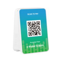 Y12 Conexión de Código QR Estático 4G/Wi-Fi, Pago por Computadora, Recordatorio de Pago por Voz, Nueva Solución de Pago