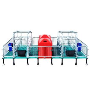 Cama <span class=keywords><strong>de</strong></span> Producción para <span class=keywords><strong>Cerdas</strong></span> <span class=keywords><strong>de</strong></span> Doble Posición Utilizada en Pastos, Puede Usarse como Corral para Lechones Después del Parto - Product Image 6