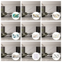 Panel Dinding TV Interior Rumah Tahan Air Tahan Api WPC Panel Dekoratif