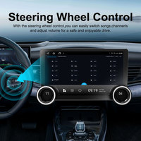 MTK8163 4 core Android 10 10.1 pouces double boutons approvisionnement d'usine universel auto poste radio Android lecteur dvd de voiture