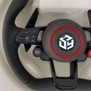 Volante Deportivo de Fibra de Carbono Mejorado con Levas de Cambio para Volkswagen Golf 2019 2020 2021 2022 <span class=keywords><strong>2023</strong></span> 2024 - Product Image 3