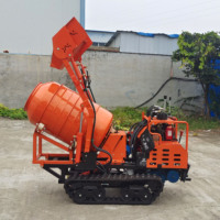 Mini-Dumper 500 kg 800 kg Kleiner Muldenkipper Tragbarer Raupen-Dumper