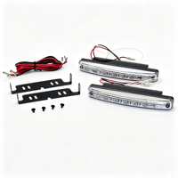Lampe de travail LED 6 pouces 8W, lumière DRL, étanche IP65, 12-48V, lampe de conduite auxiliaire, feux de jour pour véhicule