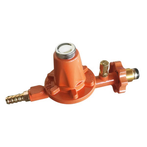 Régulateur de pression de gaz commercial 3/4 pouces avec joint en caoutchouc fileté pour usage en cuisine - Product Image 2