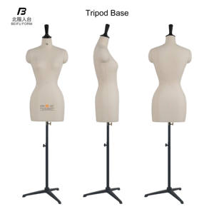 BEIFUFORM Offre Spéciale japonais taille Standard 7A femme en fibre de verre Mannequin réaliste demi-corps femmes robe forme grande hanche modèle - Product Image 6