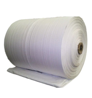Sac d'emballage vide en PP tissé, sécurisé, imperméable, imprimé, pour poudre de mastic mural, 40 kg