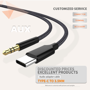 <span class=keywords><strong>USB</strong></span> C Để 3.5Mm AUX Cáp Âm Thanh Hi-Res <span class=keywords><strong>Stereo</strong></span> Mạ Vàng Loại C Headphone <span class=keywords><strong>Adapter</strong></span> Cho Xe Hơi Âm Thanh <span class=keywords><strong>Stereo</strong></span> Điện Thoại Hệ Thống Âm Thanh - Product Image 3