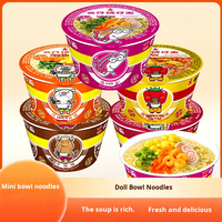 Wan Zai Fried Mini Instant Noodles 24-Cup Boxes 340g 8 Flavors Ready-To-Eat Late-Night Snacks