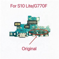 Puerto de Carga Original para Samsung Galaxy S10 Lite G770, Placa de Carga USB, Conector de Base PCB, Cable Flexible de Repuesto