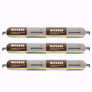 WOS-888 OEM Neutral Structural 600ml Sausage Adhesive Silicone Weatherproof Sealant /Adhesive