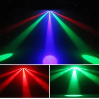 AOPU 5X40W RGBW 4-en-1 LED Projecteurs de scène à faisceau fin série Sharpy Beam 5 Combinaisons pour DJ Corps de lampe en aluminium