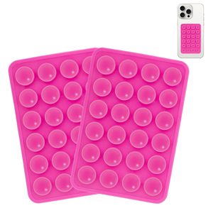 Single Sided Silicone Square <b>Desk</b> Phone Holder Portable for Android Hands-Free Fidget <b>Toy</b> Mirror Adsorption Adhesive Mobile - Product Image 1
