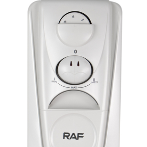 Calentador eléctrico de radiador lleno de aceite RAF de 2000W con funcionamiento silencioso de ajuste de tres engranajes y ruedas portátiles - Product Image 6