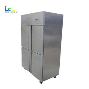 Réfrigérateur de cuisine <span class=keywords><strong>professionnel</strong></span> vertical à <span class=keywords><strong>4</strong></span> <span class=keywords><strong>portes</strong></span> congélateur de restauration congélateur commercial en acier inoxydable - Product Image 1