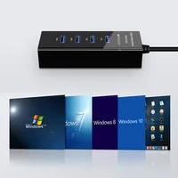 USB 3.0 4 Ports Hub Splitter Adaptateur Câble Longueur 30/120cm pour Ordinateur de Bureau Mac Ordinateur Portable Clavier Souris 2 To Disque Dur Mobile