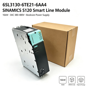 Module de ligne intelligent S120 6SL3130-6TE21-6AA4 16kW 3AC 380-480V 600V 27A Alimentation pour système - Product Image 1
