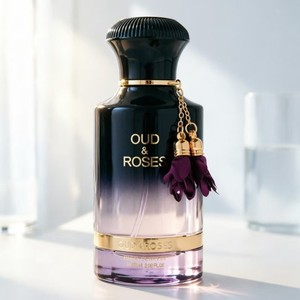 Profumo da Viaggio per Uomo <span class=keywords><strong>AHMED</strong></span> Oud & Roses Ambergris 60mL, Fragranza Araba Mediorientale di Alta Qualità, Zhejiang - Product Image 2