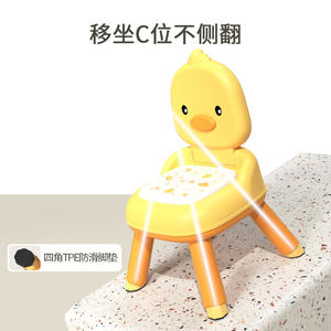 Silla Infantil Wanhua Town TB 303, Taburete de Plástico Resistente con Respaldo para Uso Doméstico - Product Image 2