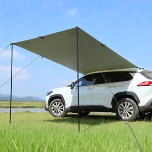 Tenda da sole per auto 10 x 6,6 piedi per SUV e furgoni, non richiede portapacchi, impermeabile, protezione UV50+ - Product Image 1